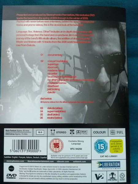 Stereophonics - Language.Sex.Violence.Other? (DVD-V, Multichannel, PAL, ALL)