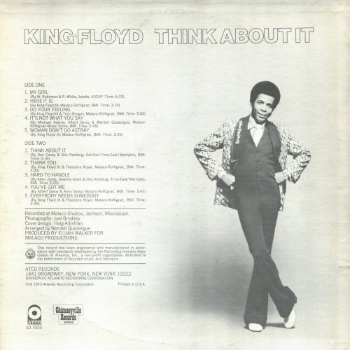 King Floyd - Think About It (LP, Album, PR )