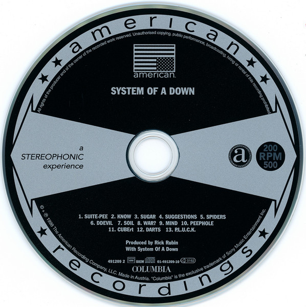 System Of A Down - System Of A Down (CD, Album)
