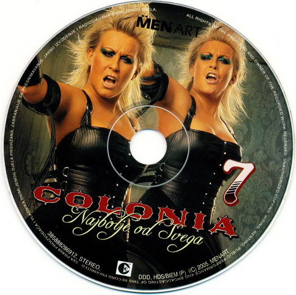 Colonia - Najbolje Od Svega (CD, Album, Copy Prot.)