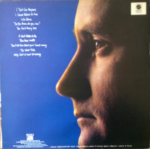 Phil Collins - Hello, I Must Be Going (LP, Album, Gat)