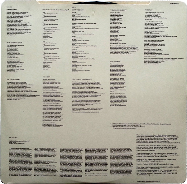 Roy Harper - The Unknown Soldier (LP, Album)