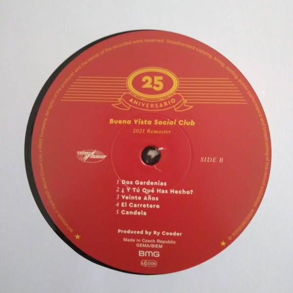 Buena Vista Social Club - Buena Vista Social Club (2xLP, Album, RE, RM, GZ )
