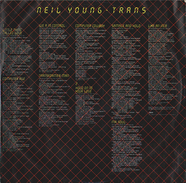 Neil Young - Trans (LP, Album)