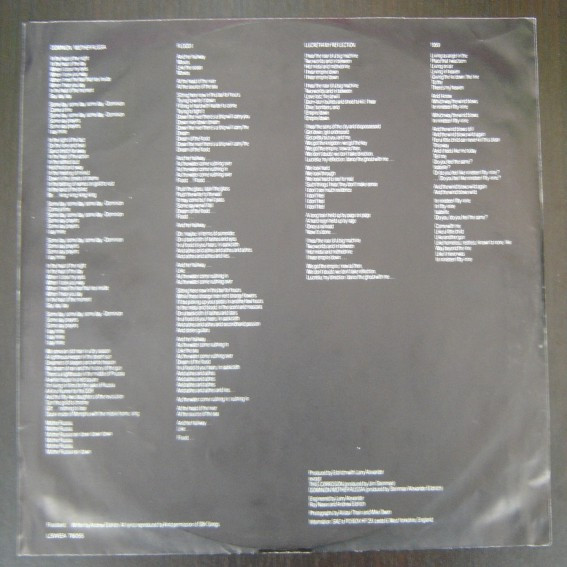The Sisters Of Mercy - Floodland (LP, Album)