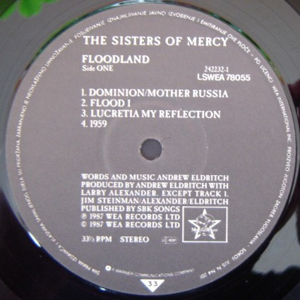 The Sisters Of Mercy - Floodland (LP, Album)
