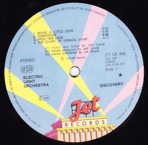Electric Light Orchestra - Discovery (LP, Album, Gat)