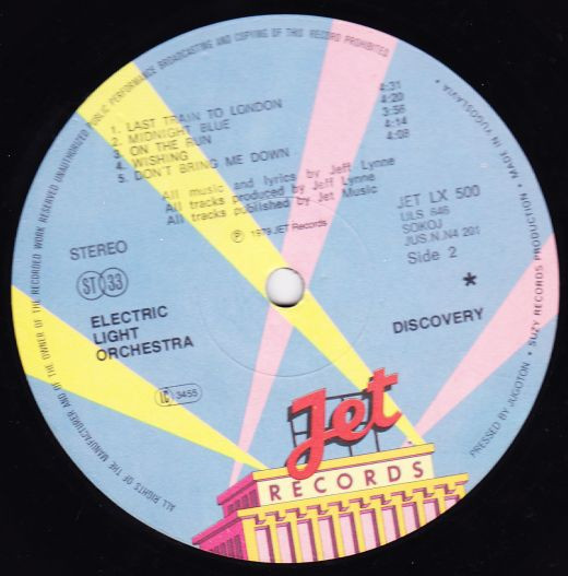 Electric Light Orchestra - Discovery (LP, Album, Gat)
