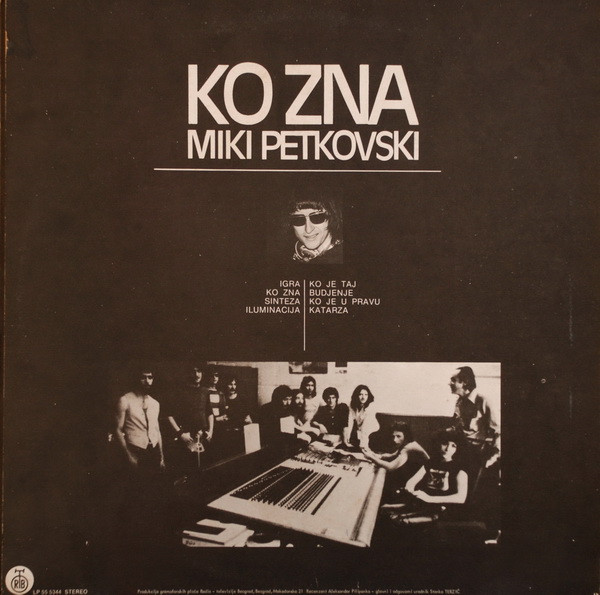 Miki Petkovski - Ko Zna (LP, Album)