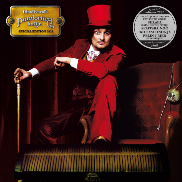 Dino Dvornik - Pandorina Kutija Special Edition (LP, Album, RP, S/Edition, Red)