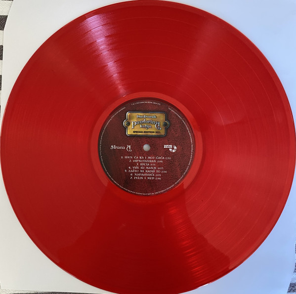 Dino Dvornik - Pandorina Kutija Special Edition (LP, Album, RP, S/Edition, Red)