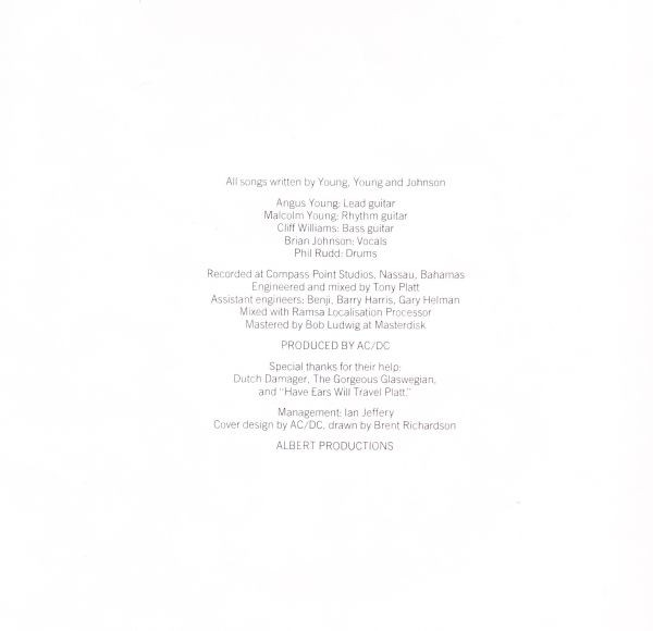 AC/DC - Flick Of The Switch (LP, Album)