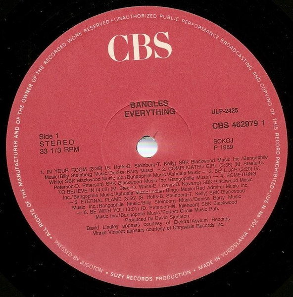 Bangles - Everything (LP, Album)