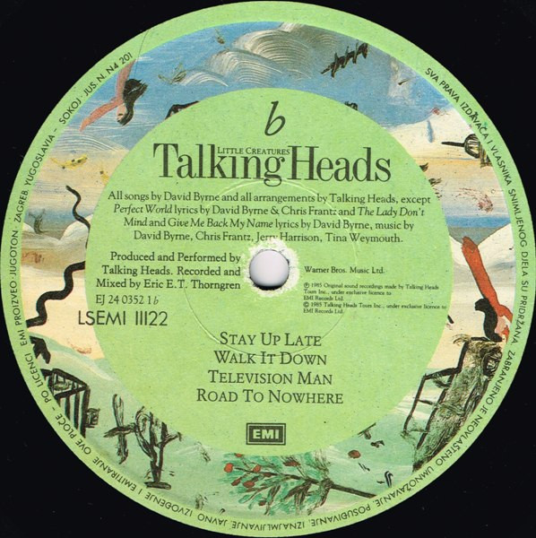 Talking Heads - Little Creatures (LP, Album)