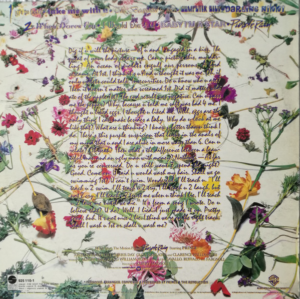 Prince And The Revolution - Purple Rain (LP, Album)