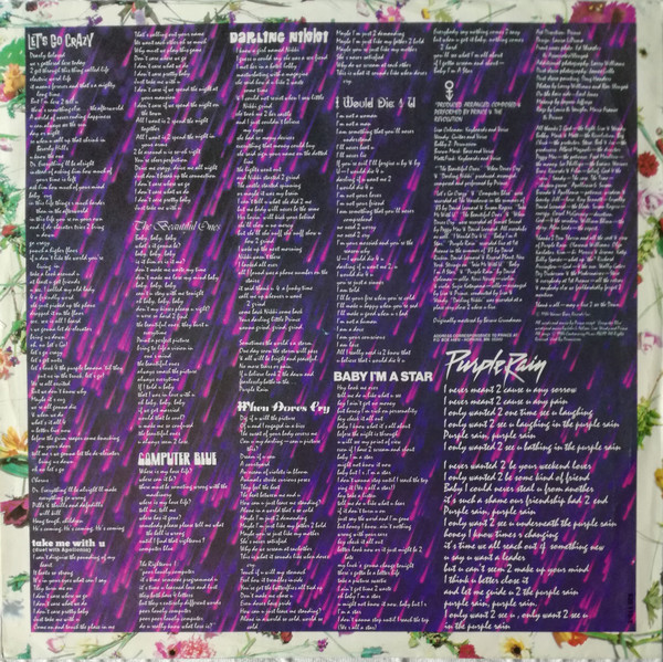 Prince And The Revolution - Purple Rain (LP, Album)
