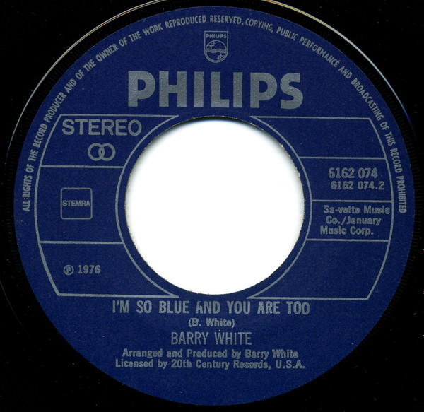 Barry White - You See The Trouble With Me (7