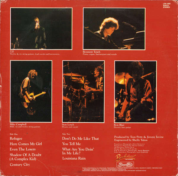 Tom Petty And The Heartbreakers - Damn The Torpedoes (LP, Album)