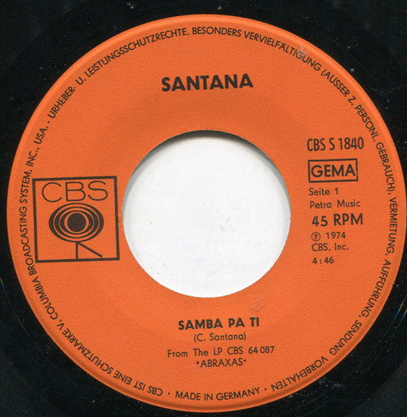 Santana - Samba Pa Ti (7