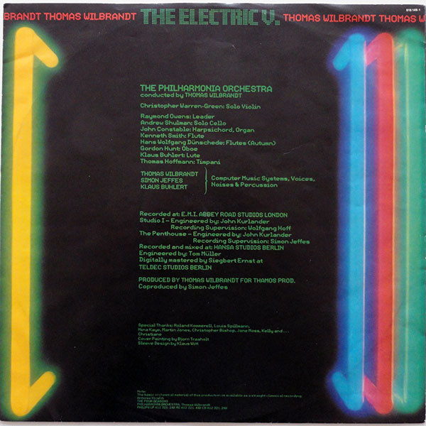 Thomas Wilbrandt - The Electric V. (2xLP, Album)