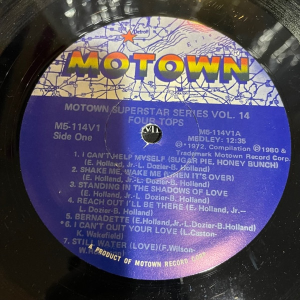 The Four Tops* - The Four Tops (LP, Comp)