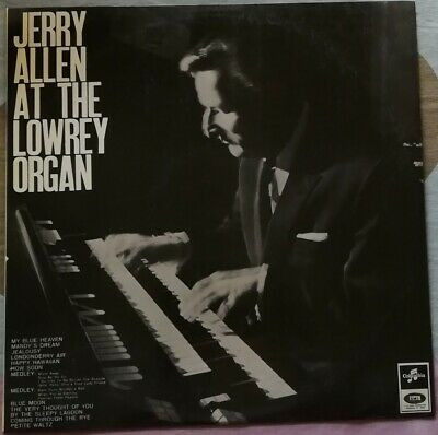 Jerry Allen - Jerry Allen At The Lowrey Organ (LP, Album)