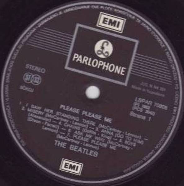 The Beatles - Please Please Me (LP, Album, RE)