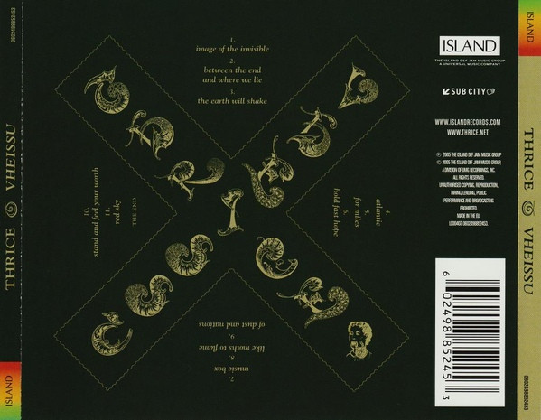 Thrice - Vheissu (CD, Album)