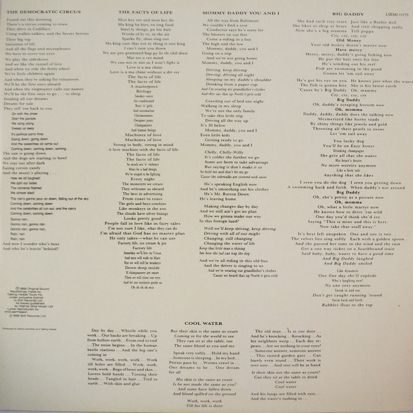 Talking Heads - Naked (LP, Album)