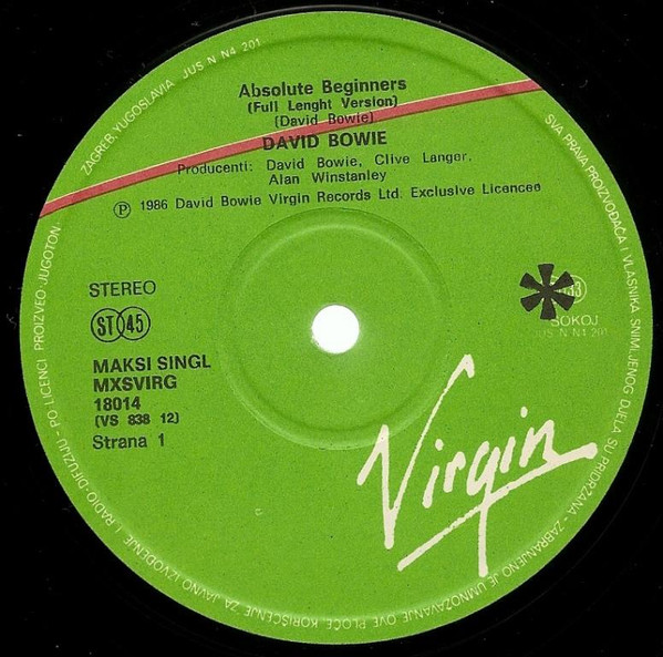 David Bowie - Absolute Beginners (12