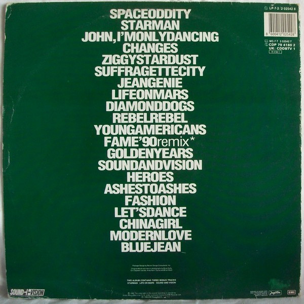 David Bowie - ChangesBowie (2xLP, Comp)