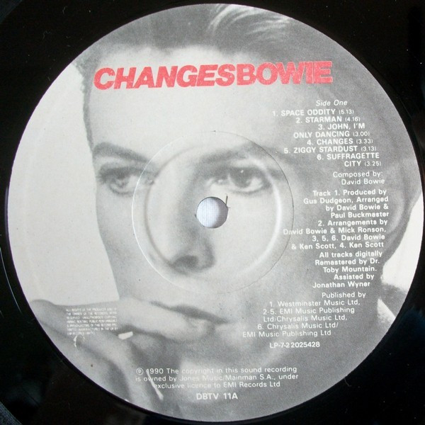 David Bowie - ChangesBowie (2xLP, Comp)