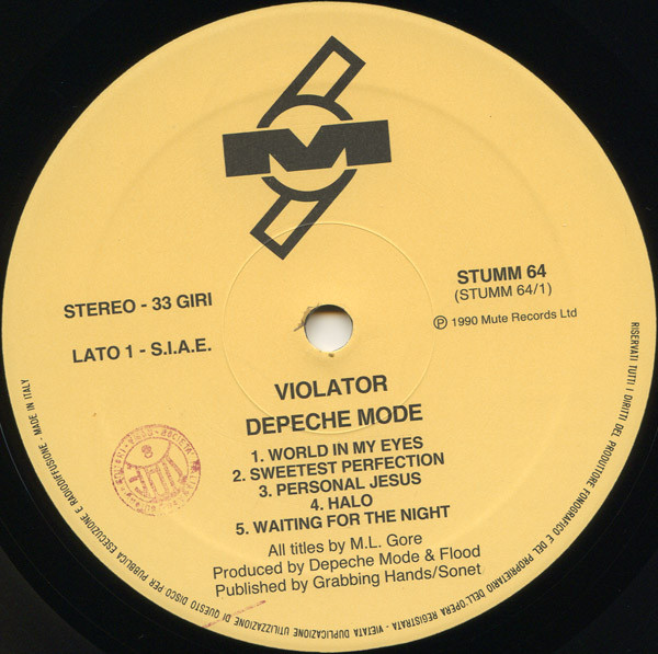 Depeche Mode - Violator (LP, Album)