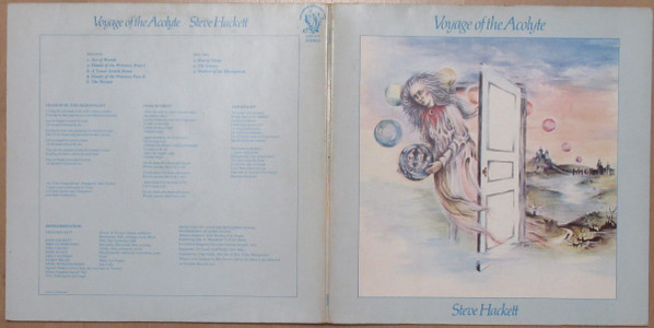 Steve Hackett - Voyage Of The Acolyte (LP, Album, Gat)