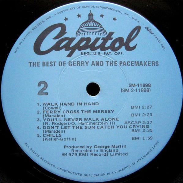 Gerry And The Pacemakers* - The Best Of Gerry And The Pacemakers (LP, Comp, Jac)
