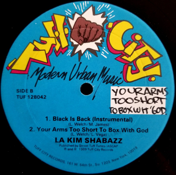 Lakim Shabazz - Black Is Back / Your Arm's Too Short To Box With God (12