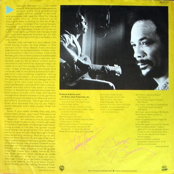 George Benson - Give Me The Night (LP, Album)