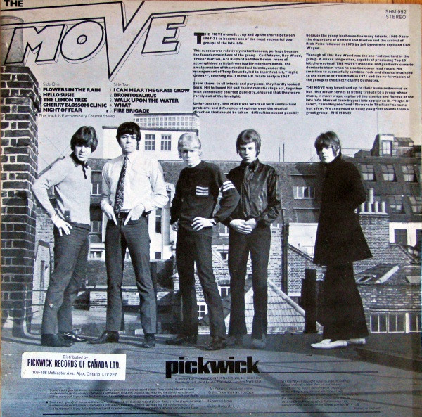 The Move - The Greatest Hits Vol. 1 (LP, Comp)