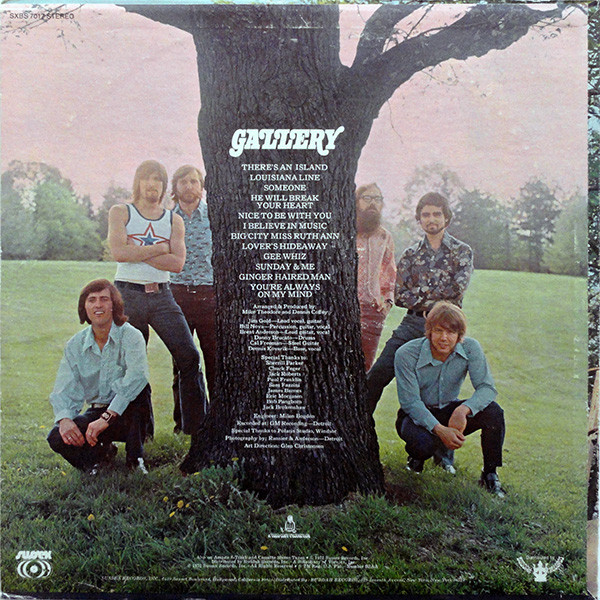 Gallery (2) - Nice To Be With You (LP, Album, Son)