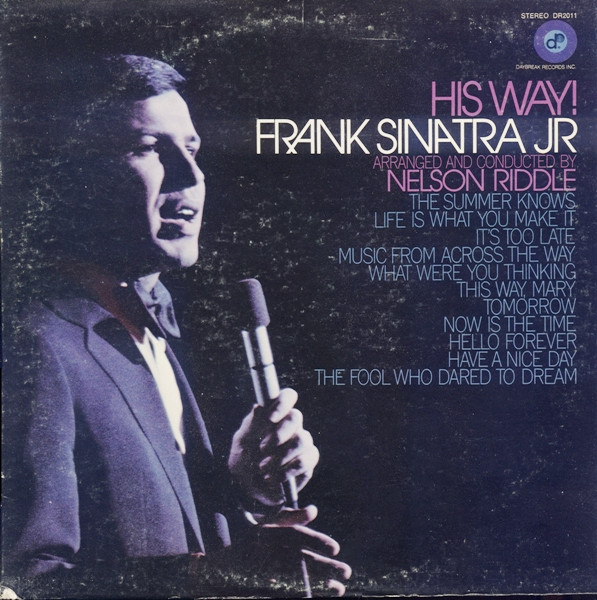Frank Sinatra Jr. Arranged And Conducted By Nelson Riddle - His Way! (LP)