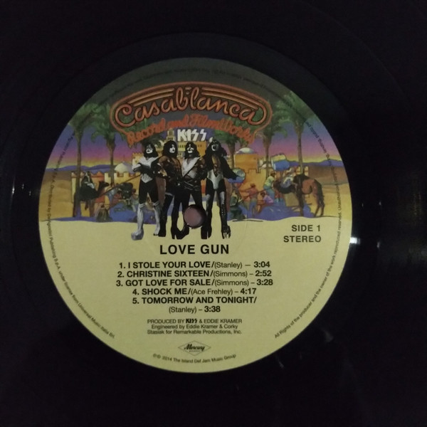 Kiss - Love Gun (LP, Album, RE, 180)