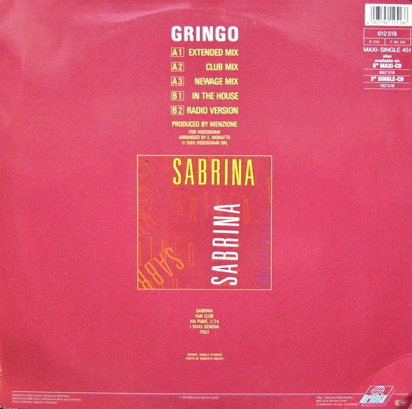 Sabrina - Gringo (12