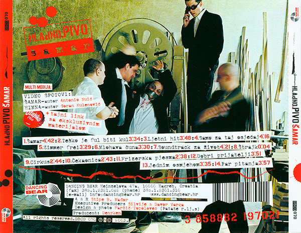 Hladno Pivo - Å amar (CD, Album, Enh)