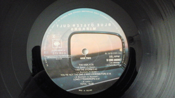 Blue Ã–yster Cult - Mirrors (LP, Album, Pic)