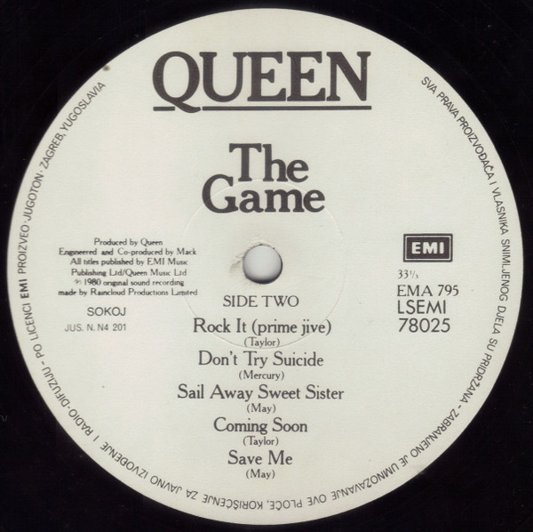 Queen - The Game (LP, Album)