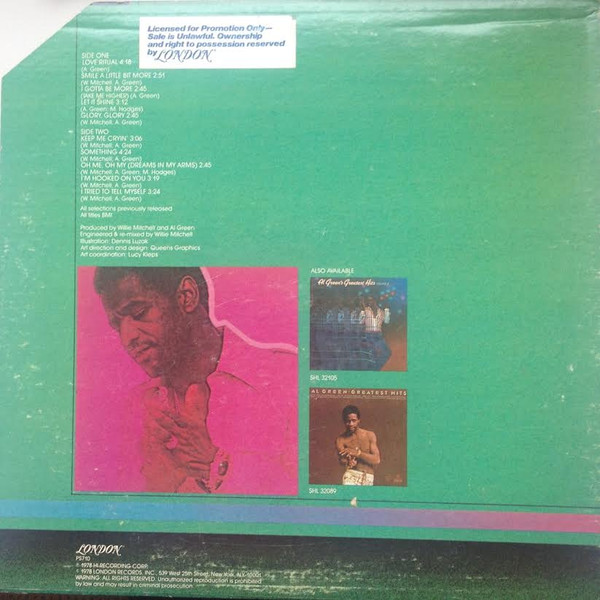 Al Green - Love Ritual (LP, Comp)