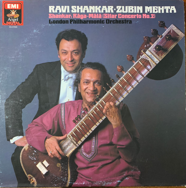 Ravi Shankar • Zubin Mehta, London Philharmonic Orchestra - Rāga-Mālā (Sitar Concerto No. 2) (LP, Album)