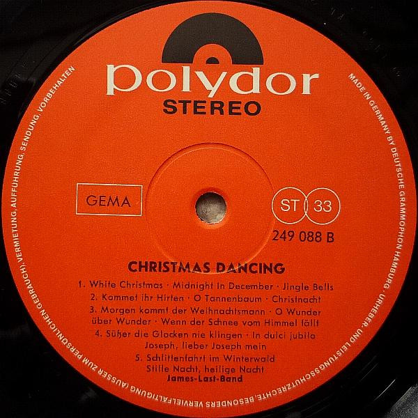 James Last - Christmas Dancing (LP, Album, Mixed)