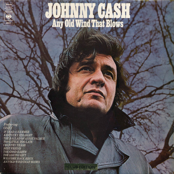 Johnny Cash - Any Old Wind That Blows (LP, Album)