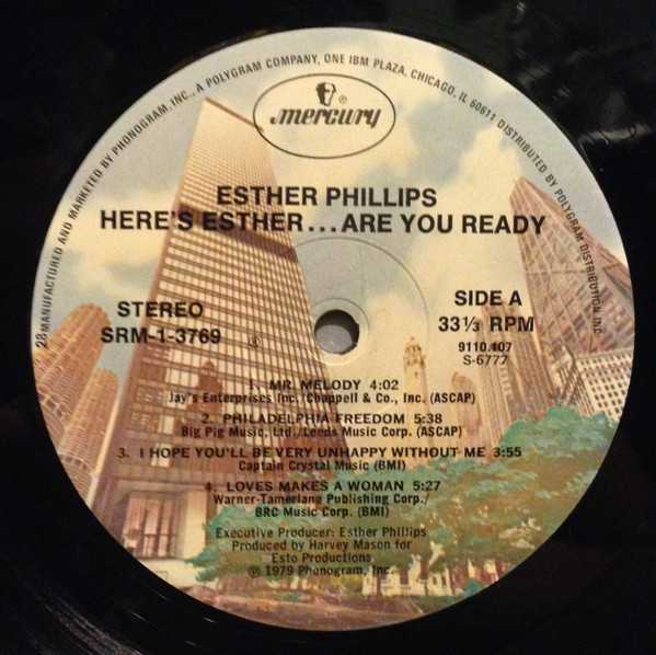 Esther Phillips - Here's Esther...Are You Ready (LP, Album)